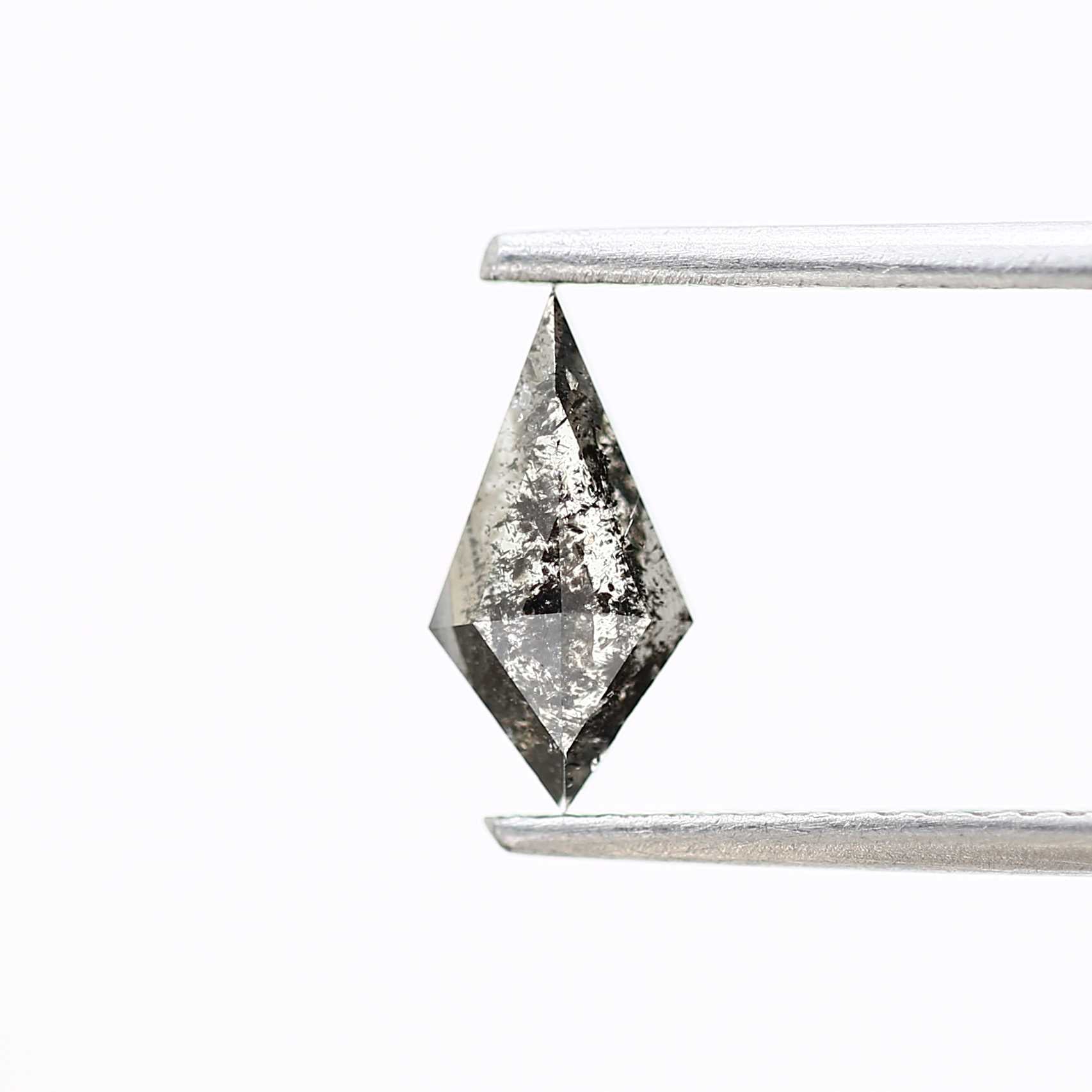 Salt and Pepper Diamond ! Fancy Gray Color Kite Diamond for Engagement Ring ! Natural Loose Diamond ! 0.54 Carat Unique Rare Diamond For Her